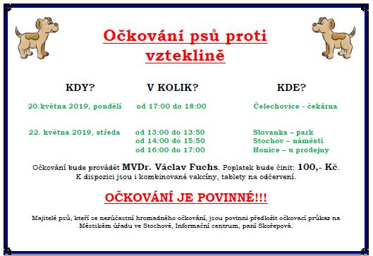 Stránka 15 INFORMACE www.stochov.cz v novém kabátě Město Stochov má oficiální stránky www.stochov.cz. V nedávné době došlu ke změně jejich vzhledu.