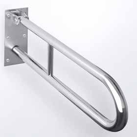 Sklopný úchyt ve tvaru U Foldable grab bar U-shaped Stützklappgriff U-Förmig Откидной U-образный поручень L Délka Product length Länge длина поручня 600 mm lesk / polished / poliert / глянец