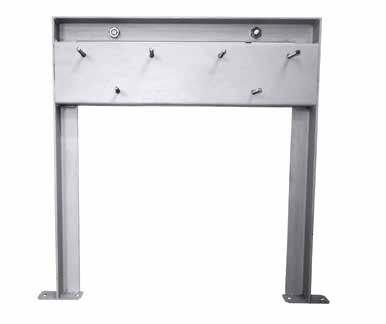 T1 T1 Konstrukce pro uchycení sprchového sedátka 347125011 do sádrokartonu Construction for fixing shower seat 347125011 into plasterboard Konstruktion zur Befestigung des Sitzes 347125011 Монтажный