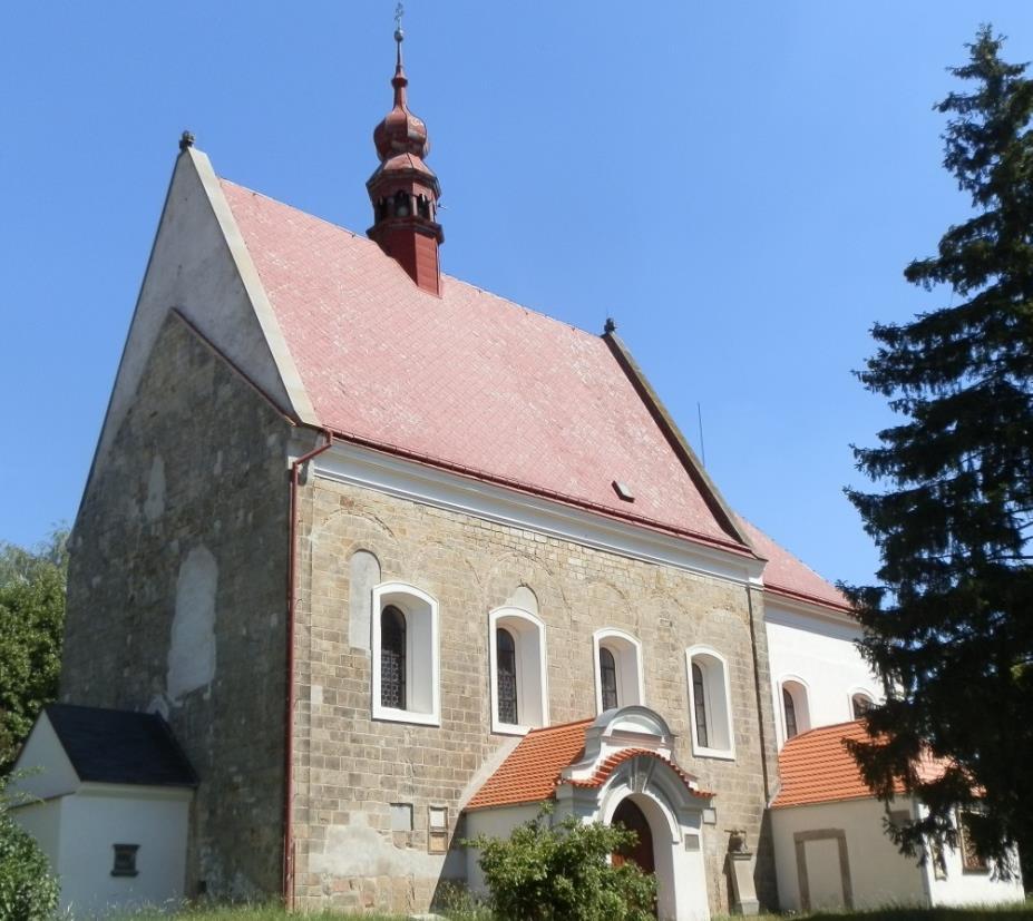 Obr. č. 3 Kostel Nanebevzetí Panny Marie v Libčanech (okr.