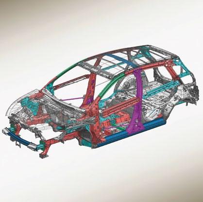 Přibližně 3 sekundy před střetem (záleží na rychlosti) Automatické lehké přibrzdění Nastavena rychlost 100 km/h 1 ESP * (elektronický stabilizační program) Pokud ztratí kola přilnavost k povrchu,