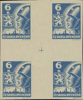 470-473, Karel IV. miniat. vč. VK 1078 zn. 474, 1,50K Poddanství, obtisk 1079 rohový 6-ti blok zn. 495 DV, 2K Dětem, ZP 18 / 1 1081 svislý 10-ti pás zn. 498 ST (6x zn. + 4x K), 1,50K Lenin, ST I.