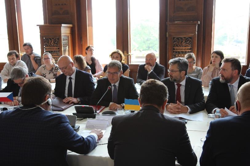 zasedání se uskutečnilo v červnu 2017 v Kyjevě pod vedením ministra Havlíčka a vicepremiérky Klympuš-Cyncadze obnovení