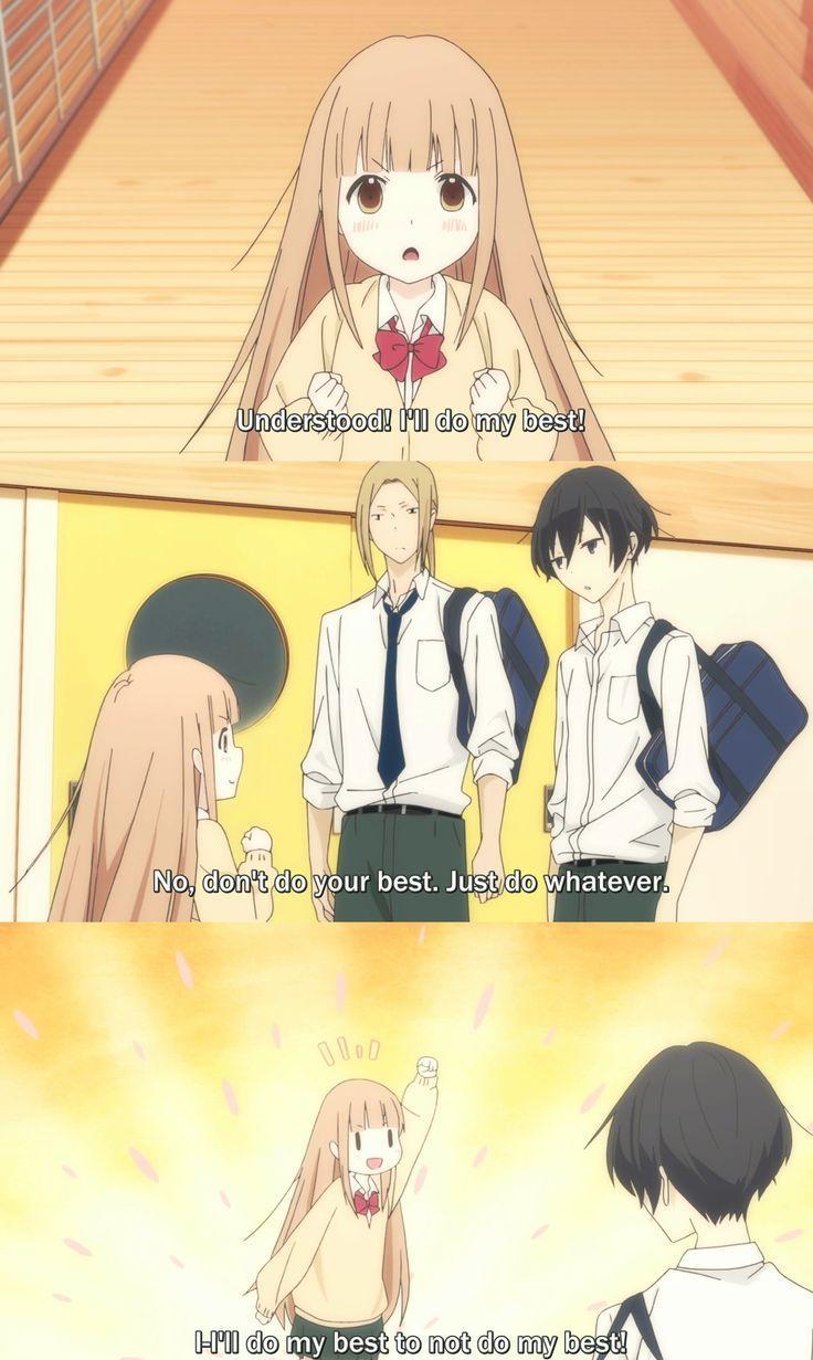 Tanaka-kun wa Itsumo Kedaruge hlavní hrdina, se kterým se může asociovat většina