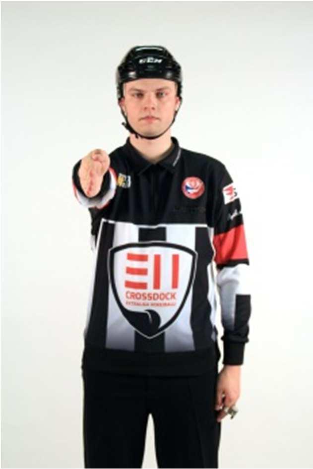 směru modré čáry.