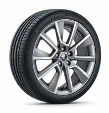 24 25 Pictoris 5E0 071 498H 8Z8 Kolo z lehké slitiny 7,5J 18 ET51 pro pneumatiky s rozměry 225 / 40 R18, Golus 5E0 071 498C 8Z8 Kolo z lehké slitiny 7,5J 18 ET51 pro pneumatiky s rozměry 225 / 40
