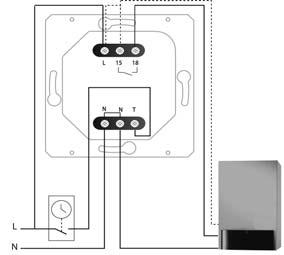 0 TER Termosa pro konrolu eploy vinuí mooru ATR, ATF, ATC Analogový pokojový a podlahový ermosa Thermo 05 TER: 8595886 : Měřící obvod Měřící svorky: Odpor sudeného senzoru: Horní úroveň: podní