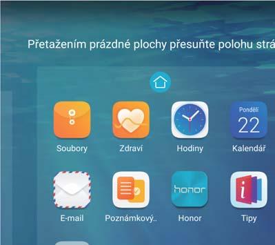 Používejte šuplík aplikací pro ukládání aplikací Chcete ukládat aplikace na jedno místo na domovské obrazovce, aby domovská obrazovka vypadala uklizeněji?