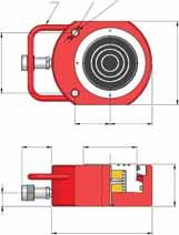 VÁL Ploché válce HPS JNOČINNÉ PLOHÉ VÁL S NÍZKOU VÝŠKOU Nosnosti od 4,5 do 147 tun Výšky zdvihu od 6 do 16 mm Pracovní tlak 700 bar Řada plochých válců HPS nabízí nejlepší kombinaci nosnosti,