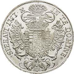 Kremnica. Varianta. Thaler 1753.