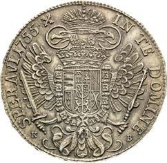 Taler 1755. Kremnitz. Ḍ K - B Ḑ 27.