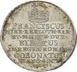 327. Good EF / EF 60 Stříbrný žeton 1745.