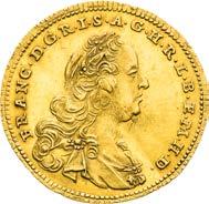 338. EF / EF 300 Zlatý žeton 1765 (3/4 Dukát).
