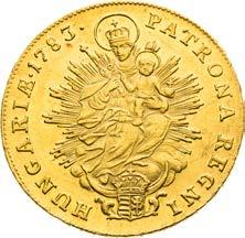98 g ḁ 25 mm Ọ Au Ḋ Huszár 1859, Unger 846 351.
