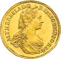 ị 5 pcs/mkt Good EF / About UNC 15 000 Dukát 1755. Praha.