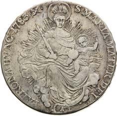 Vienna. Edge tooled. Extremely rare! Taler 1783. Wien.