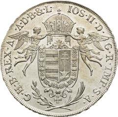 00 g ḁ 40 mm Ọ Ag Ḋ Huszár 1870, Unger 851 385.