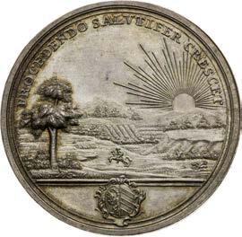 Good EF / Good EF 300 Stříbrná medaile 1764. Volba za římského císaře ve Frankfurtu nad Mohanem. Silver Medal 1764.