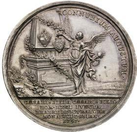 About UNC / About UNC 400 Stříbrná medaile 1765. Svatba s Márií Josefínou Bavorskou.