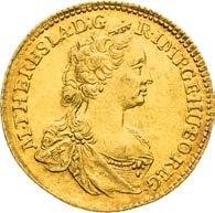 Razidlo přeryté z ročníku 1757. Extrémně vzácný! Ducat 1758. Prague.