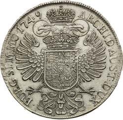 RRR! ị 1 pc/mkt VF / About EF 2 000 Tolar 1749. Praha. Škrábanec.