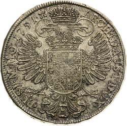 Taler 1751. Prag. Das beste aufgezeichnete Exemplar! Selten!