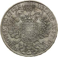 Velmi vzácný! Thaler 1752. Prague. Flan defect. Very rare!