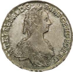 Praha. Velmi vzácný! Thaler 1755. Prague.
