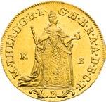 Mírně justovaný. 2 Ducats 1765.