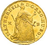 6/2002, # 5. 53. Good EF / UNC 400 Dukát 1743. Kremnica.