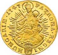 Nice luster in the fields. Dukat 1746. Kremnitz.
