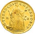 64. Good EF / About UNC 400 Dukát 1752. Kremnica.