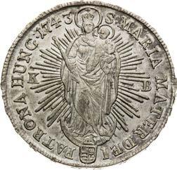 79 g ḁ 42 mm Ọ Ag Ḋ Huszár 1668, Eypeltauer 242, Rádoczy