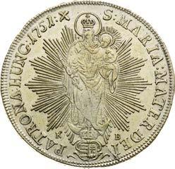 Extrémně vzácný! Thaler 1751. Kremnitz. Extremely rare!