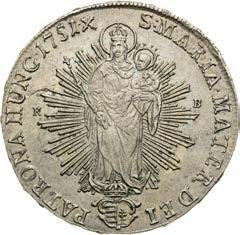 Rádoczy 38 100. EF / EF 200 Tolar 1751. Kremnica.