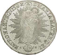 Kremnitz. Scratches. Taler 1758. Kremnitz.