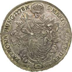 Kremnitz. Nice patina. Taler 1778.
