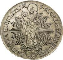 99 g ḁ 34 mm Ọ Ag Ḋ Huszár 1685, Eypeltauer 263, Rádoczy 43 151. RRR!