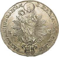 Extrémně vzácný! 1/2 Thaler 1752. Kremnitz. Scratches. Extremely rare!