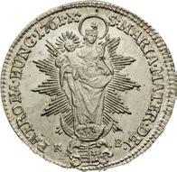 04 g ḁ 33 mm Ọ Ag Ḋ Huszár 1688, Eypeltauer 264a, Rádoczy 43 167.