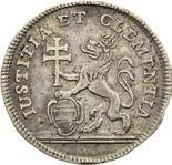 Nice luster in the fields. Extraordinary piece! Very rare! Goldjeton 1741 (1 1/4 Dukaten).