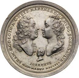 73 g ḁ 17 mm Ọ Au Ḋ Montenuovo 1688, Slg. Julius 1687 226.