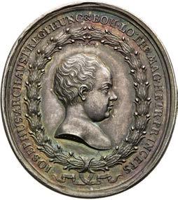 Silbermedaille 1741. Geburt von Erzherzog Joseph (als Kaiser Joseph II.).