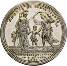 Geburt von Erzherzogin Amalie. Ḉ Peter Paul Werner Ḑ 28.53 g ḁ 44 mm Ọ Ag Ḋ Montenuovo 1789 230.