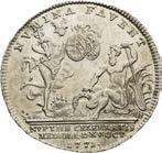 Wedding of her son archduke Ferdinand with Maria Beatrix, princess of Modena. Rare! Silberjeton 1771.