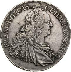 Traces of mounting. Extremely rare! Taler 1746. Prag. Erster Jahrgang!