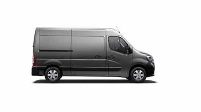 a výšky nového vozu Renault MASTER s nákladovým prostorem o