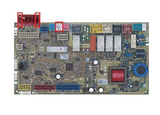 4.6.1 Připojení s tepelným čerpadlem versotherm a recocompact split 1 Připojení předávacího místa na systém Vaillant, jak je popsáno v zapojení systému 0020234171.