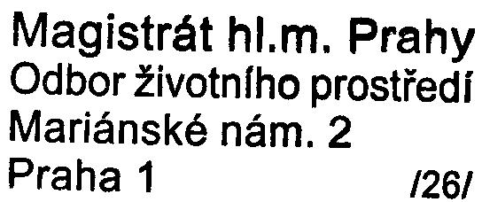 o obecných technických požadavcích na výstavbu v hlavním mìstì Praze, ve znìní pozdìjších zmìn a doplòkù, dle èi. 11 odst.