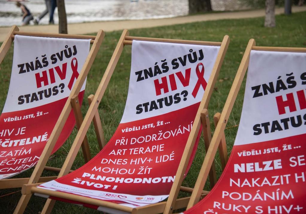 TESTOVÁNÍ HIV Česká společnost AIDS pomoc provedla během týdne Prague Pride 2308 testů u 861 lidí.